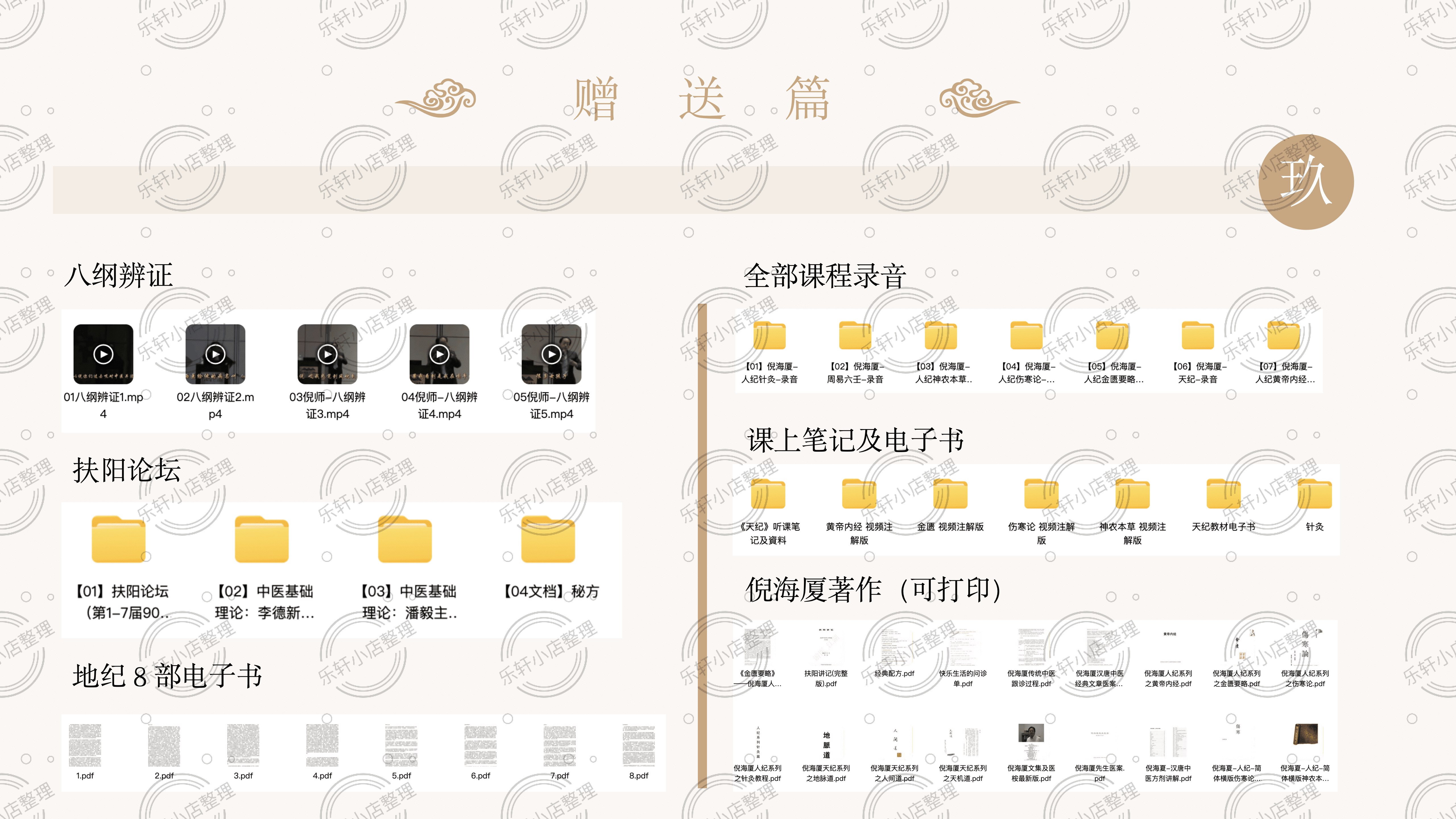 2024倪海厦320G移动硬盘全集天纪人纪高清全套中医针灸自学资源
