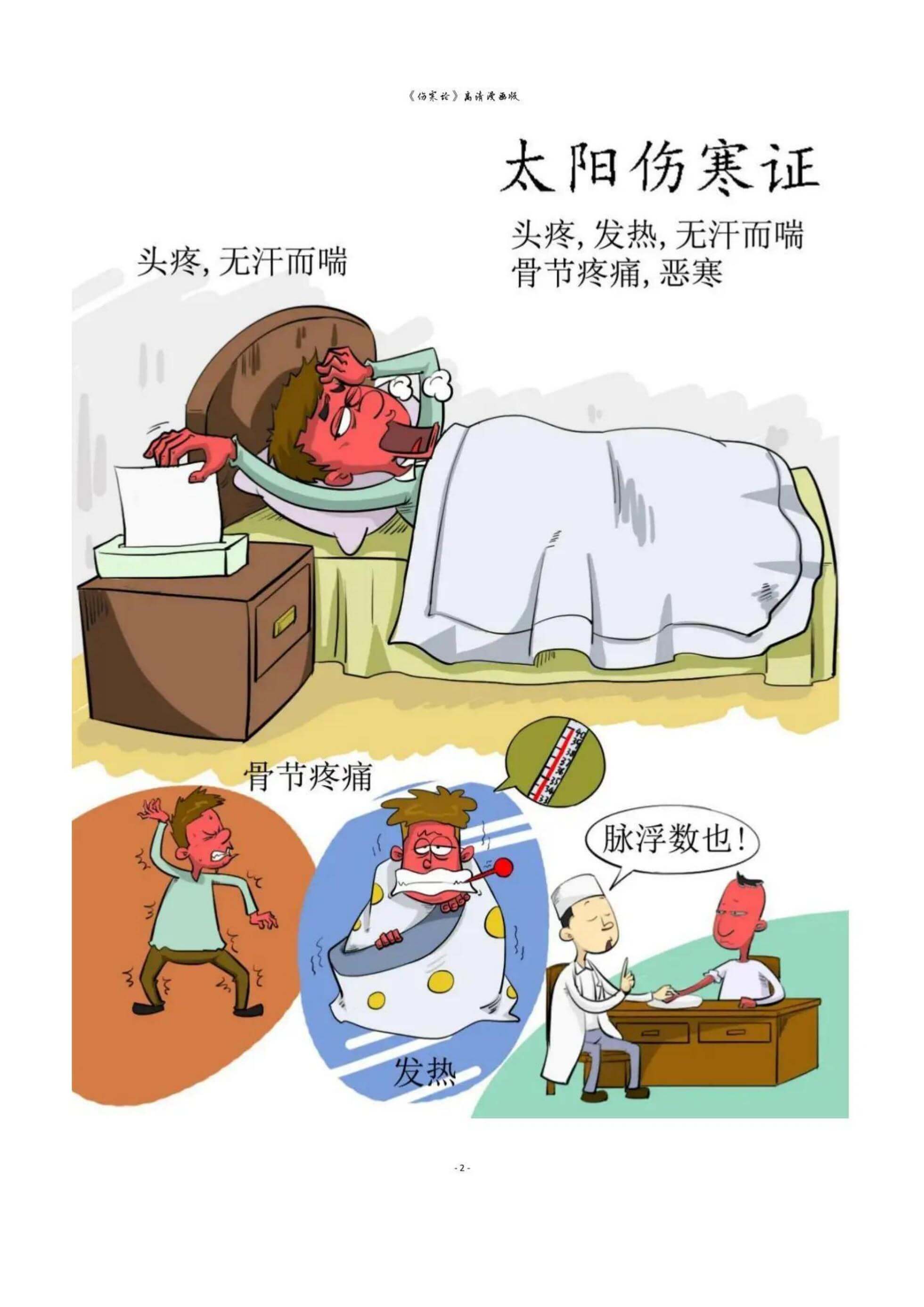 高清版漫画伤寒论